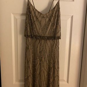 Adrianna Papell cocktail dress.